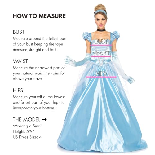 Leg Avenue Women's Classic Cinderella Princess Costume