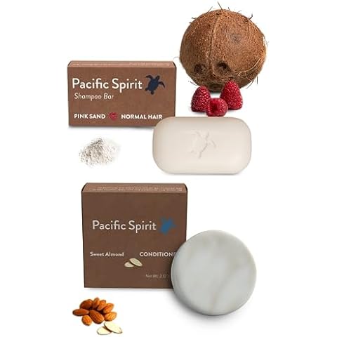 Pacific Spirit Shampoo Bar & Conditioner Set for Damaged hair Cover