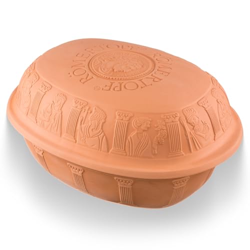Image of Romertopf Clay Roaster | Non-Stick Dutch Oven | Healthy Pot Cooking | Clay Baker | Versatile Cooking Vessel - 7.3 Quarts (7 Liters) For Up To 8 People
