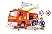 Smoby Sam le Bombero - Camión bombero Jupiter con sonidos y luces + 1 figura , color/modelo surtido