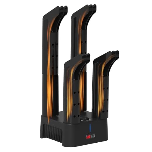 JobSite Boot Dryer - Mighty Dry with Heat Blower Fan - Fast Glove & Shoe Dryer - Helps Reduce Odor