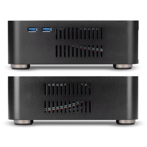 Boîtier d'ordinateur Mini ITX alu noir pour résoudre le manque d'espace - 3