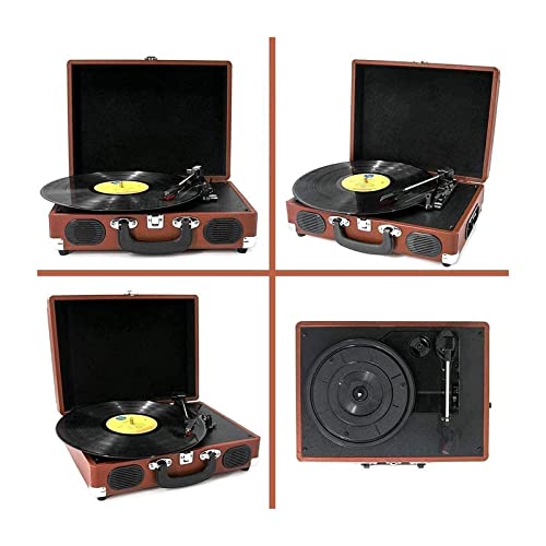Tourne-Disque Vinyle Vintage Phonographe Rétro Platine Disque Tourne-Disque Portable Enregistreur Bluetooth LP Chaque… - Les Beatles, Paul McCartney, John Lennon, RIngo Starr, George Harrison Tourne-Disque Vinyle Vintage Phonographe Rétro Platine Disque Tourne-Disque Portable Enregistreur Bluetooth LP Chaque… – Image 6