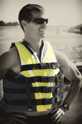 Flowt 40403-2X/3X Type III Extreme Sport Life Vest (Yellow, XX-Large/XXX-Large) - Thumbnail 2