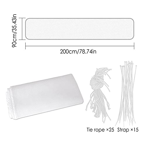 soarflight Rede de segurança para animais de estimação antiqueda de poliéster extragrosso resistente