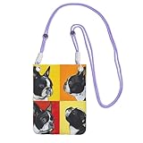 Tamaño: mide 15 cm de largo x 1,5 cm de ancho x 21 cm de alto, esta bolsa cruzada delgada está diseñada para adaptarse a tu teléfono, cartera, tarjetas y más, por lo que es ideal para el uso diario.