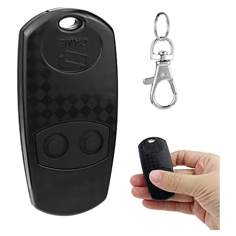 KingYH 1 Piece Garage Remote Control for Came TOP 432NA Radio Transmitter 433.92 MHz Universal Automatic Gate Garage Door Remote Control Key Fob Key Transmitter with Keyring for Car Garage Door Gate Cover