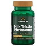 Swanson Siliphos Milk Thistle Phytosome 300 Milligrams 60 Capsules