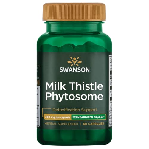 Swanson Siliphos Milk Thistle Phytosome 300 Milligrams 60 Capsules Swanson Siliphos Milk Thistle Phytosome 300 Milligrams 60 Capsules
