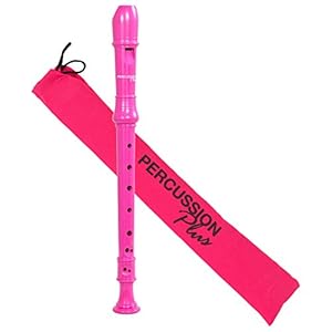 Percussion Plus PP1615 Colourful Soprano Descant Recorder – Pink