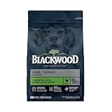 Blackwood Lean/Senior Dry Dog Food, Chicken Meal with Ancient Grains, 4.5 Pound Bag for Weight Management and Muscle Mass Maintenance