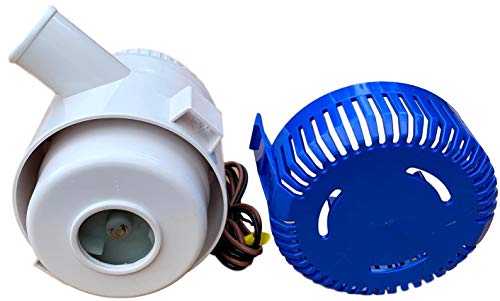 SAILFLO.US 3700 GPH 12v Submersible Electric Boat Plumbing Bilge Pump 1 1/2 Outlet
