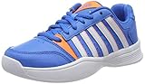 k-swiss herren tennisschuhe outdoor big shot blau  K-Swiss Performance Jungen Court Smash Carpet Tennisschuhe, Blau (Brilliant Blue/White/Neon Oran 426-M), 38 EU