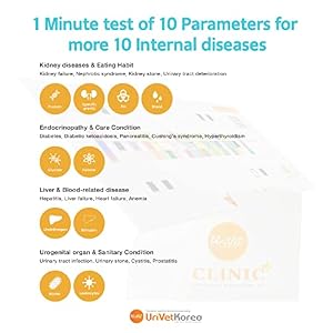 UriVet10-S2(Standard Package 2sets), Home Mobile Checkup Urinalysis Test Strips Kit Health Wellness Care for Dogs & Cats UriVet10-S2(Standard Package 2sets), Home Mobile Checkup Urinalysis Test Strips Kit Health Wellness Care for Dogs & Cats