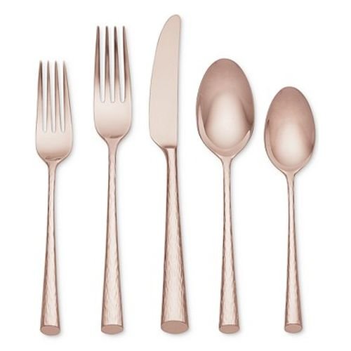 Ménagère Lenox Rose Gold Imperial Caviar cadeau de mariage idéal et prestigieux