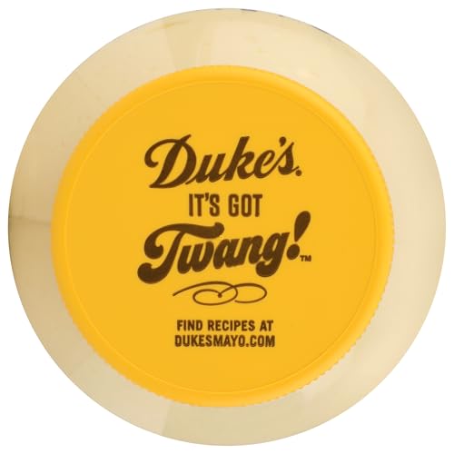 Image of Dukes Real Mayonnaise, Smooth & Creamy, Sugar Free, 30 Fluid Ounces (Pack Of 12)