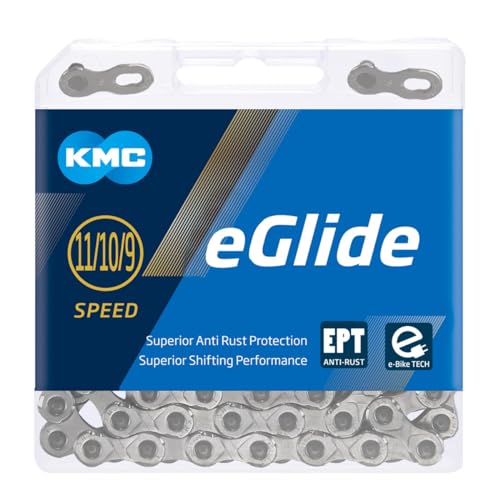 Chaîne KMC eGlide EPT à haute résistance anticorrosion pour transmissions 9 10 11V