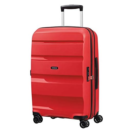 American Tourister Bon Air DLX Maleta con 4 ruedas rojo 66 cm