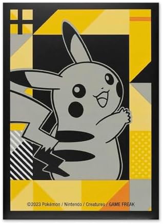 Pokémon Center: Pokémon TCG: Pikachu Power Grid Card Sleeves (65 ...