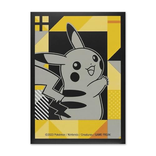 Pokémon Center: Pokémon TCG: Pikachu Power Grid Card Sleeves (65 Sleeves)
