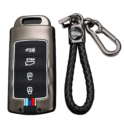 Coque protection clé Kia Cadenza K9 K7 boîtier télécommande noir