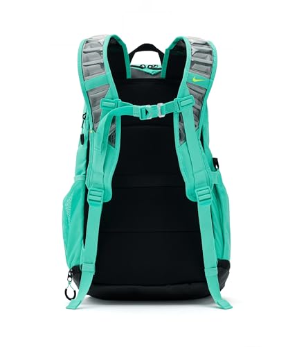 Image of Nike Unisex Varsity Elite Backpack (32L) Hyper Turquoise /Black /Hyper Royal, One Size