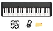 AUTHENTIC SOUND EXPERIENCE: The Casio CT-S1 uses AiX Sound Source technology for realistic instrument sounds, featuring 61 tones, including acoustic and electric pianos VIBRANT BUILT-IN SPEAKERS: Horizontal Bass Reflex technology delivers clear notes...