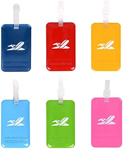 Etichette Valigie In Silicone 2 Pezzi - Impermeabili Per Viaggi Con Carta Dati Personali - Foto 3