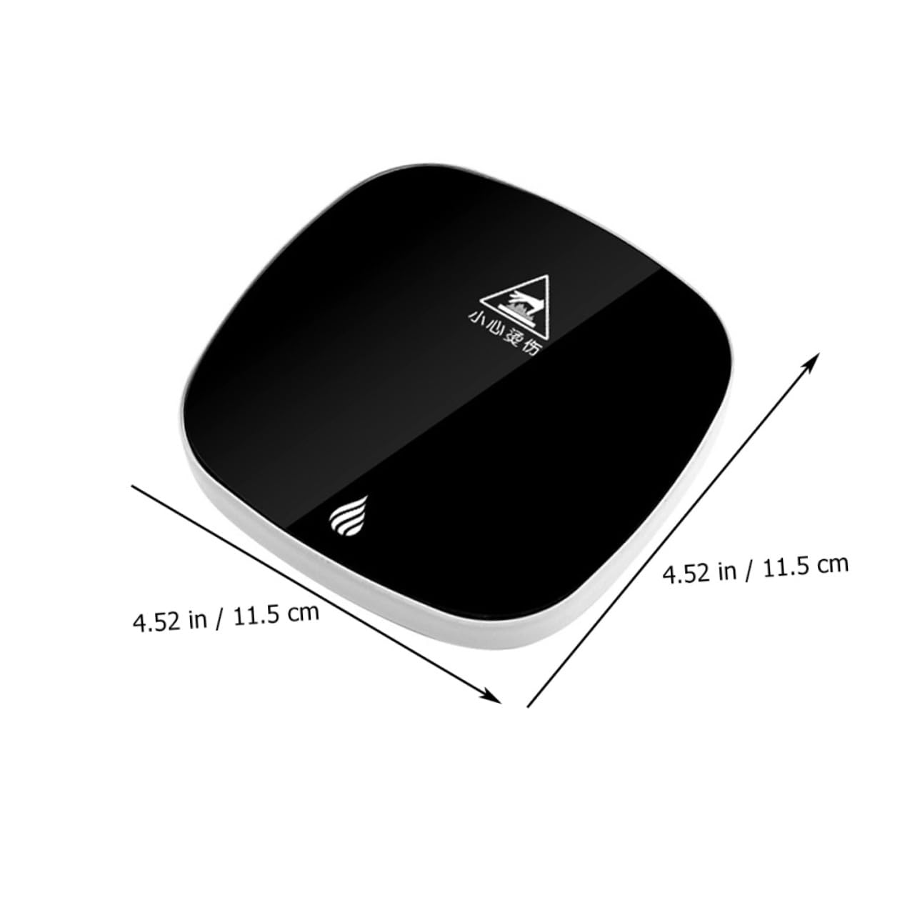 Cabilock Warming Mug for Work Desk 50? Constant Temperature Small Cup Warmer Heated Mug Warmer Fine Workmanship for Coffee Tea Hot Cocoa