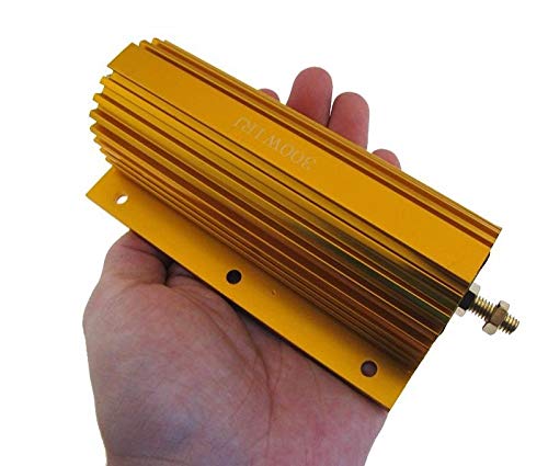 300W 2 Ohm Power Resistor Wirewound Aluminum Load w/Screw nut