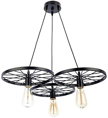 Image of LEDSone Vintage Industrial 3 Head Ceiling Pendant Light