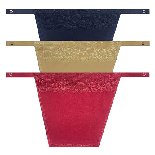 Image of Cotton Clip-on Mock Lace Camisole for Women,Deep Neck Cleavage Cover Cami Secret