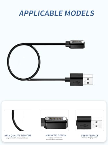Cargador magnético estable PLAUD NOTE cable de carga USB-A grabadora de voz x2 2