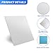 3 Pack 6061 T6 Aluminium Metal Sheet 12 x 12 Flat Plain Plate Panel Aluminium Metal Sheets Plate with Protective Film, Aluminum Metal Plate for Crafting, Industry (3, 1/8