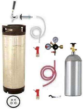 One Tap Door Mount Homebrew Kegerator