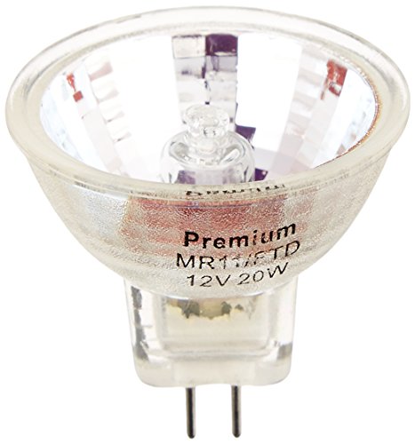 Premium Quality Mr-11 Halogen Ftd 12 Volt 20 Watt 30 Degree 10 Pack Long Life #TOP23
