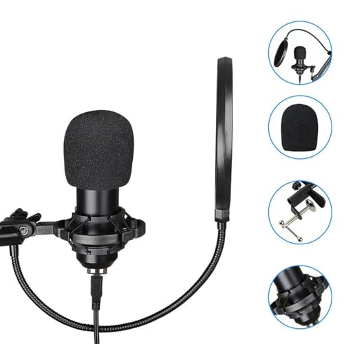 Carte son avec interface audio pour kit podcast et microphone de vlog - 6