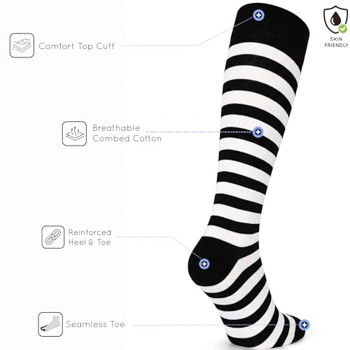 Image of Mysocks Unisex Knee High Stripe Socks
