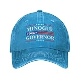 Mike Minogue 2026 Hats Minogue for Governor of Massachusetts Cotton Cap 45 Blue