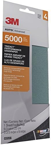 3 M (3056) Trizact 3 – 2/3 X 9 5000 Grit Performance Sandpaper by Trizact