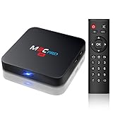 Bqeel M9C Pro Android TV Box 6.0 4K Amlogic S905X Chipset-Quad Core [1G/8G]Support Ultra-Fast Smart TV Box