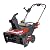 PRORUN 60V 22-Inch Cordless Snow Blower, Single-Stage Battery Snow Thrower with Brushless Motor, Includes (2) 5.0Ah Batteries and (2) Chargers