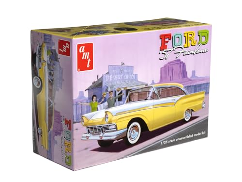 AMT 1957 Ford Fairlane Hardtop 3-in-1 1:25 Scale Model Kit