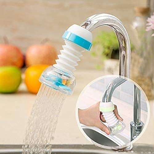 PUNZONE Water Faucet Aerator, Splash-Proof Filter, Anti-Splash Expandable Head Nozzle Water Purifier for Bathroom Tap Cleaner and Bathroom Basin (Pack of 1, 360 Rotating Water Faucet) (B0C1H11Q4W) Amazon Price History, Amazon Price Tracker