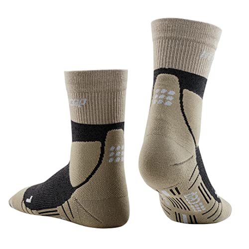 Image of CEP Women's Outdoor Compression Crew Cut Socks Outdoor Merino Mid-Cut Socks