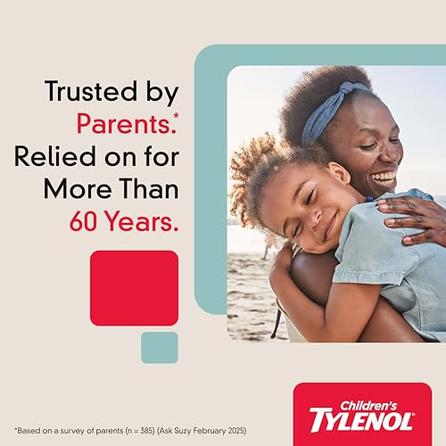 Image of Children's Tylenol Liquid Oral Suspension, Acetaminophen, Grape, 4 fl. oz
