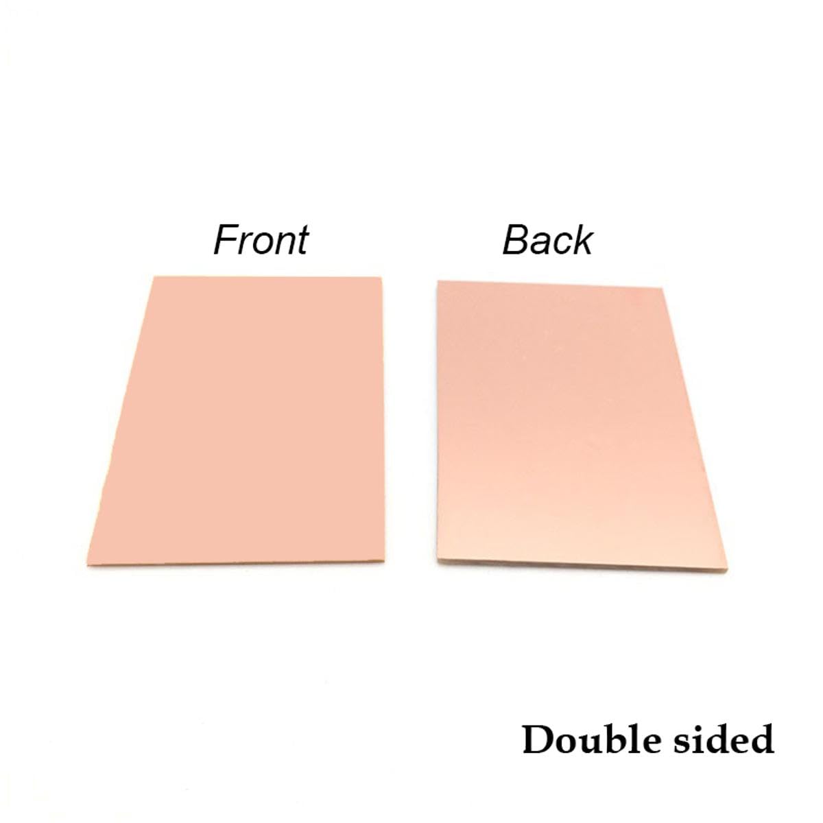 10Pcs Koper Beklede Plaat Laminaat, 100X150Mm Dubbelzijdig Koperen Blad PCB Printplaat Voor Industriële Soldeer Onderhoud