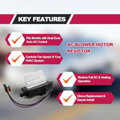 AC Blower Motor Resistor Heater Blower Control Module Compatible with ...