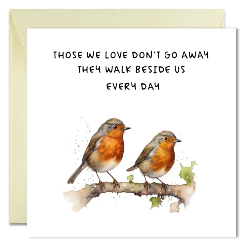Printperfect - Sympathy Cards - Robin - Thinking Of You Cond