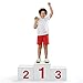 Shindel Winner Award Medals, 24PCS Kids Plastic Gold Winner Gold Award Medals with Neck Ribbon Party Favor Birthday Present Dress Up, Medals for Awards